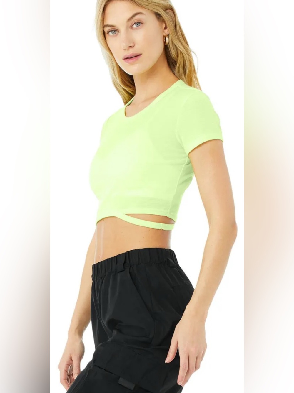 Alo Halo Cropped Tee
